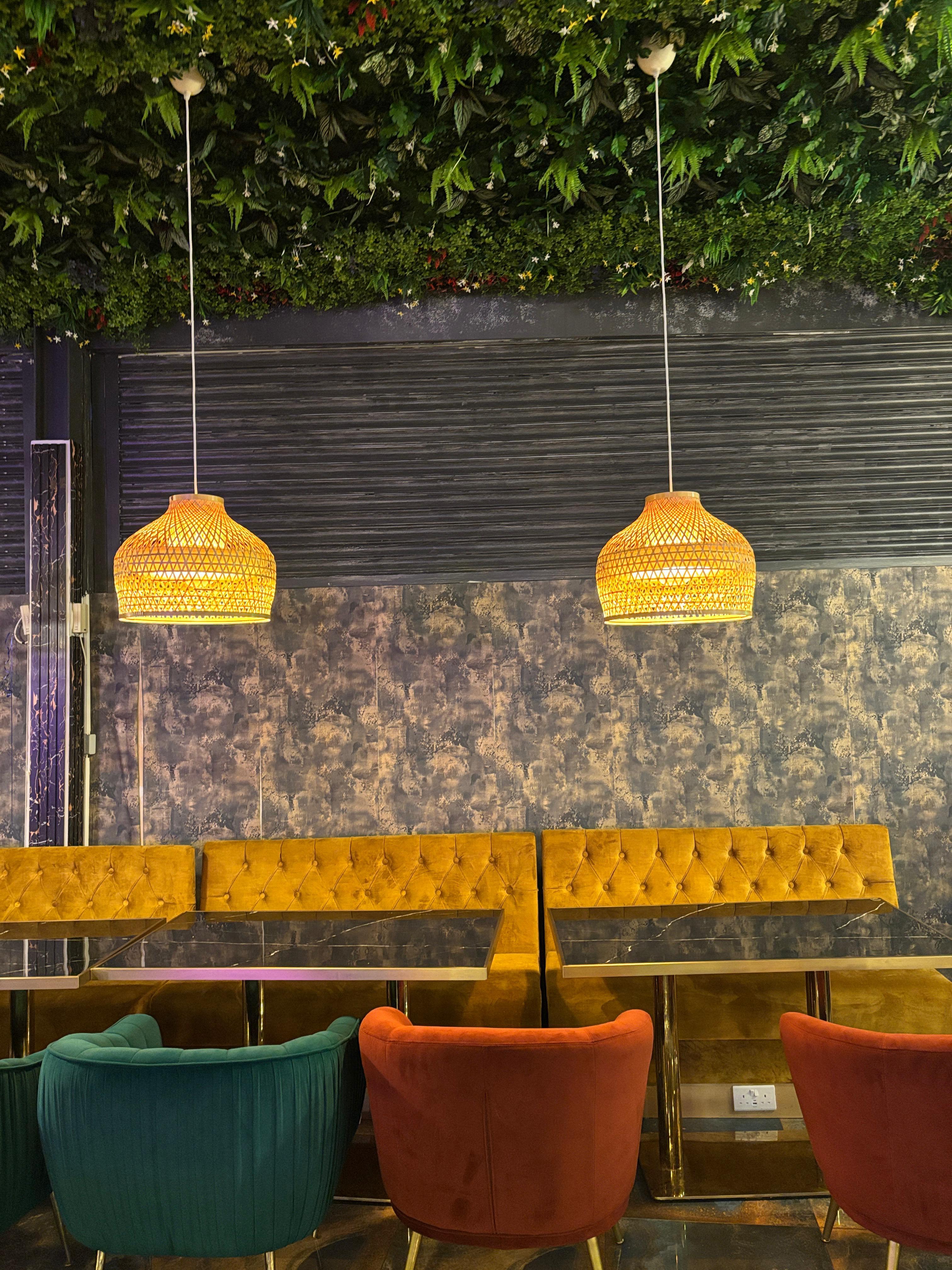 Seating area at Nemek Lounge